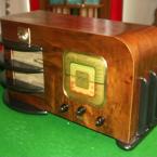 1930's Climax Emerald Wood Radio
