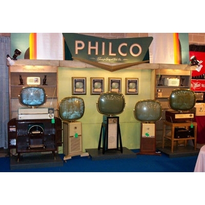 Vintage Philco Radio & TV Store Display - 