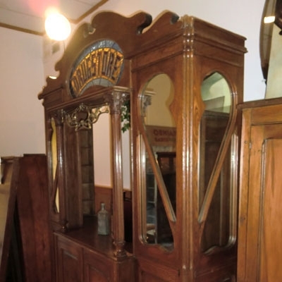 Antique Drug Store Apothecary Dispensary Counter
