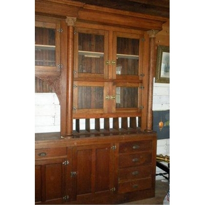 1890's Oak Back Bar