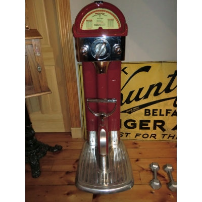 Mercury Floor Standing Strength Tester - Complete, Restored and Working!