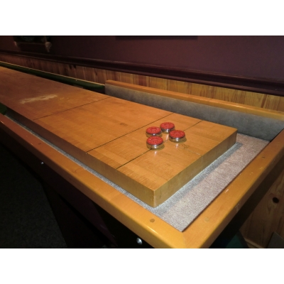 National Shuffleboard Table - 14' - Beautiful Vintage Table