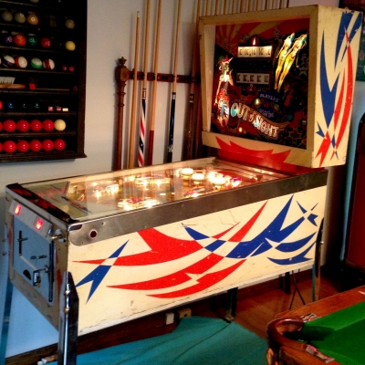 Gottlieb Out Of Sight Pinball Machine - Great 1974 Two Player Game