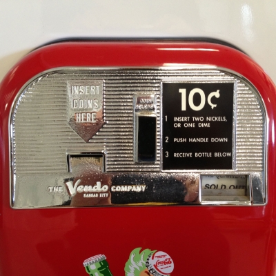 Vendo 44 Coke Machine Cabinet - V44-CAB