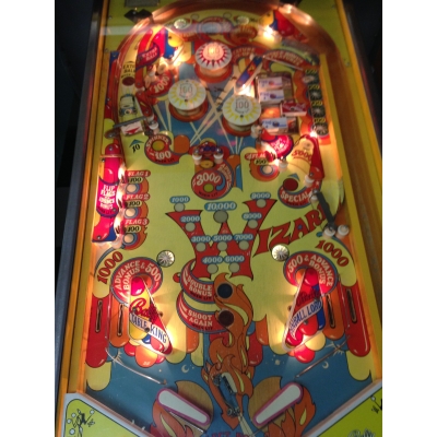 BALLY WIZARD PINBALL MACHINE - 1976 - BWIZ01