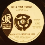 Ike and Tina Turner Promo Record And Photo - Matted