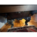 Ornate Antique Brunswick Balke Collender Pool Table - BPT-001